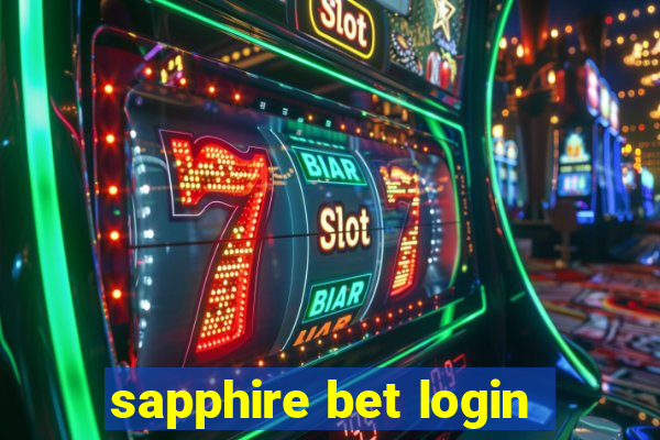 sapphire bet login