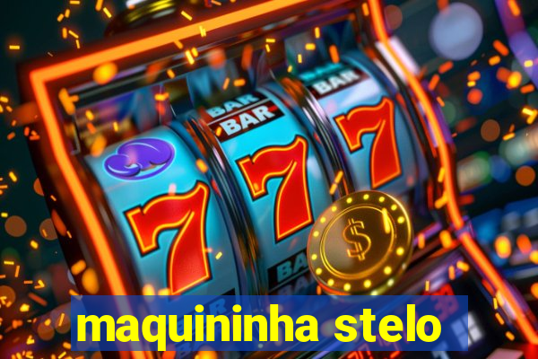 maquininha stelo