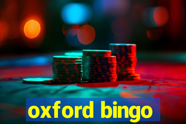 oxford bingo