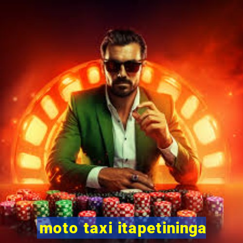 moto taxi itapetininga