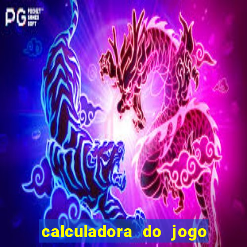 calculadora do jogo do bicho