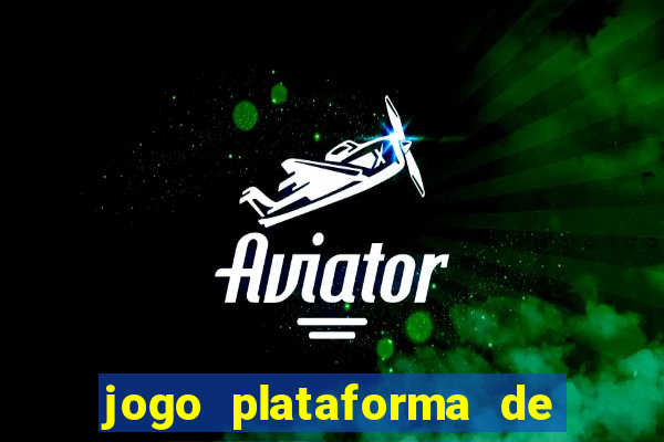 jogo plataforma de 3 reais