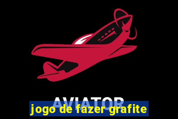 jogo de fazer grafite