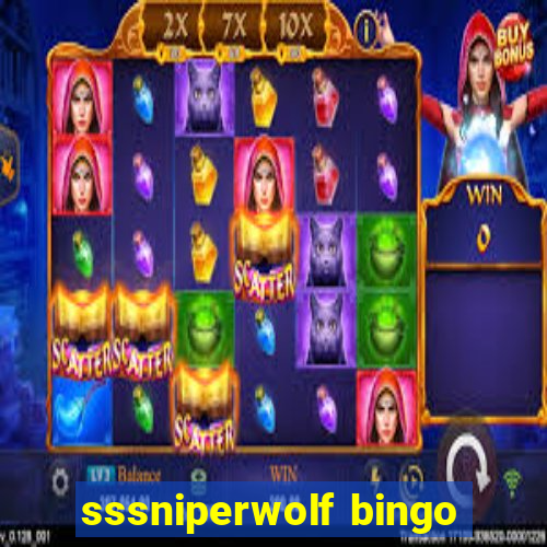 sssniperwolf bingo