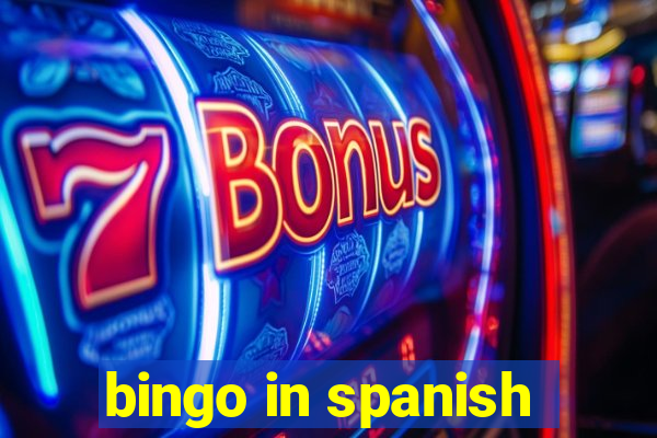 bingo in spanish