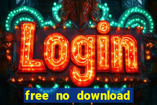 free no download casino slots