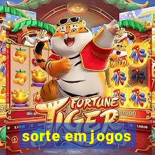 sorte em jogos