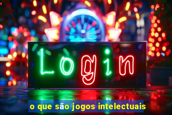 o que são jogos intelectuais