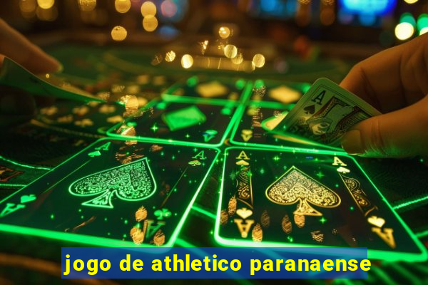 jogo de athletico paranaense