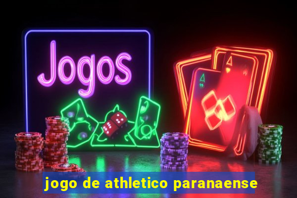 jogo de athletico paranaense