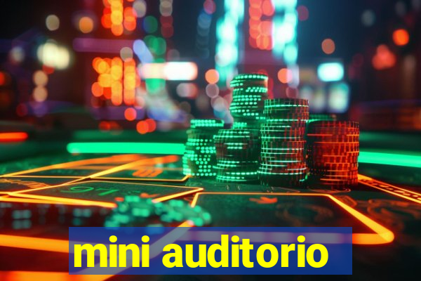 mini auditorio