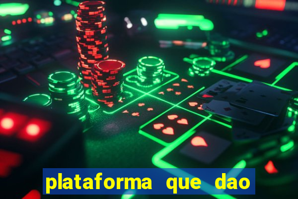 plataforma que dao bonus sem deposito