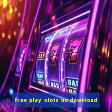 free play slots no download