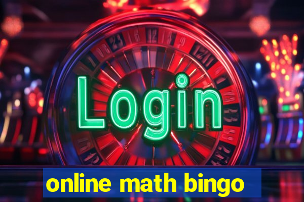 online math bingo