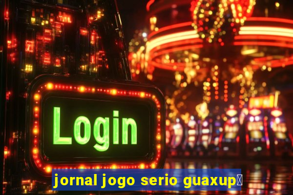 jornal jogo serio guaxup茅