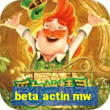 beta actin mw