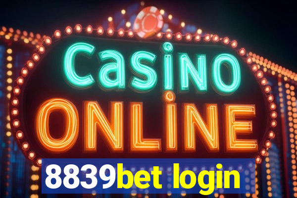 8839bet login