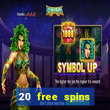 20 free spins grosvenior casino