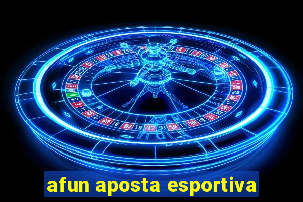 afun aposta esportiva