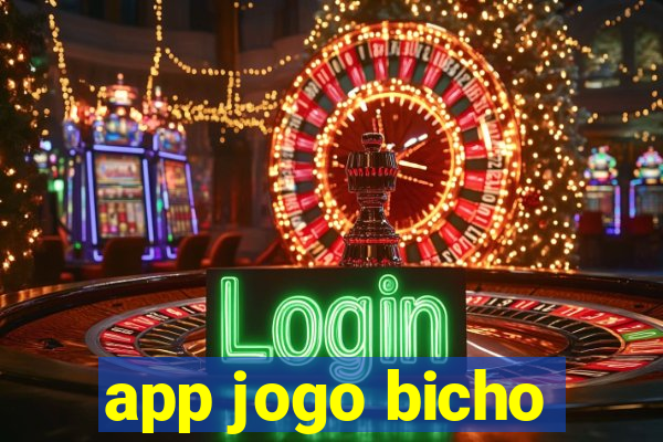 app jogo bicho