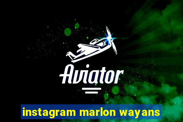 instagram marlon wayans