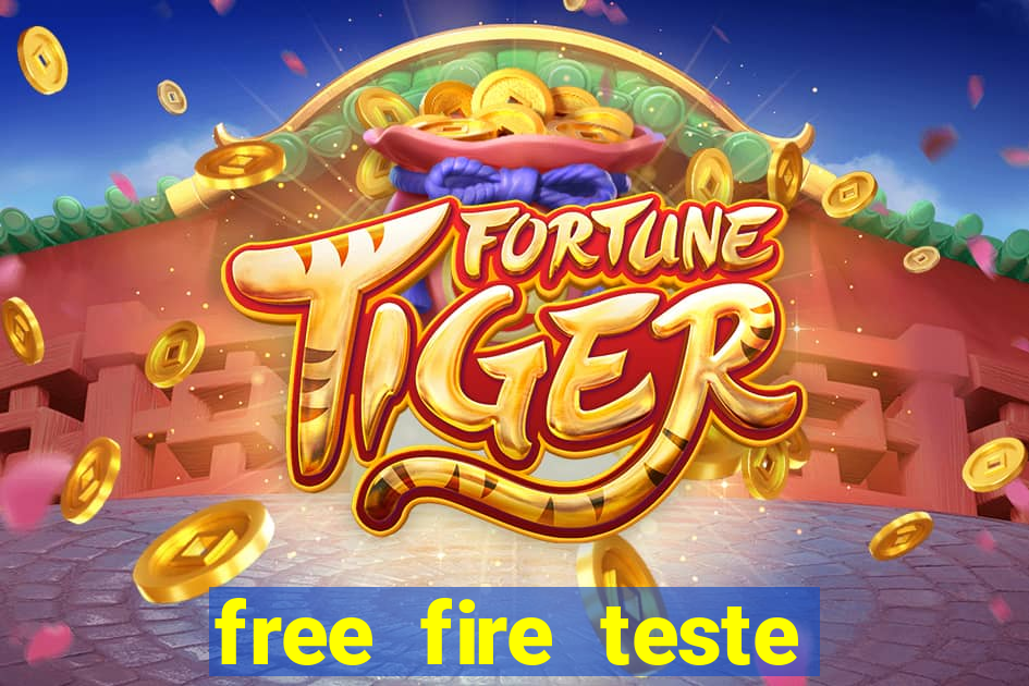 free fire teste gr谩tis jogar