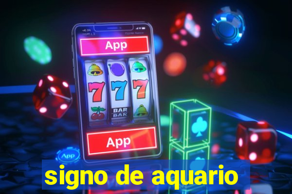 signo de aquario