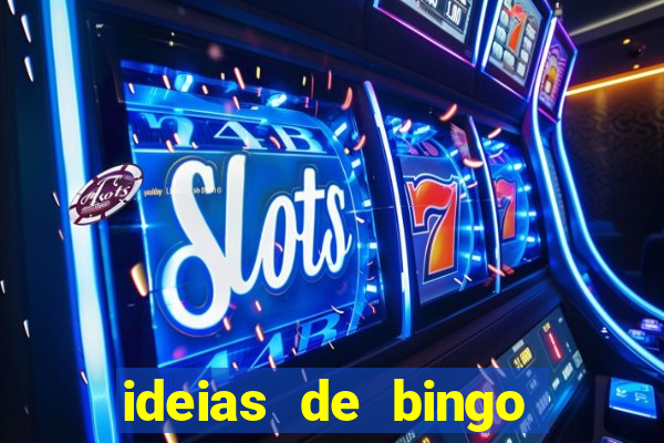 ideias de bingo para o natal