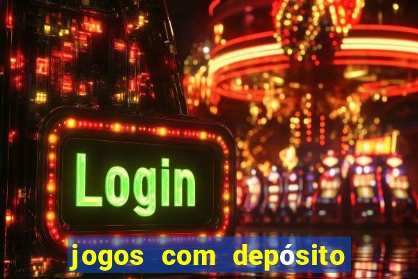 jogos com depósito de 5 reais