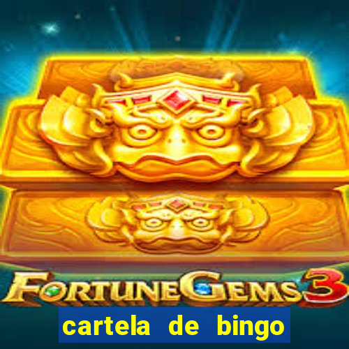 cartela de bingo do alfabeto para imprimir