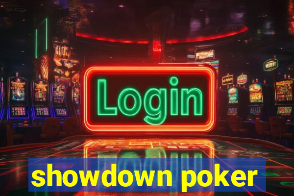 showdown poker