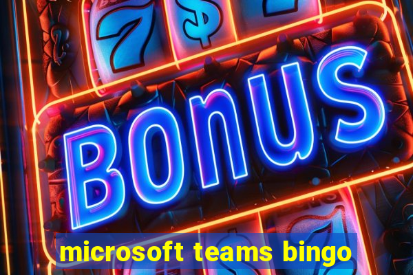 microsoft teams bingo