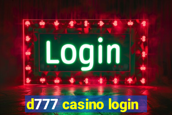 d777 casino login