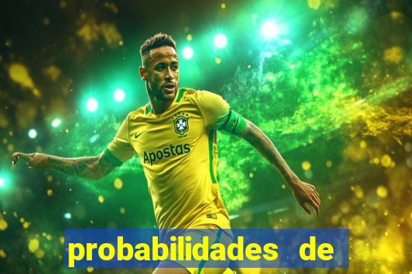 probabilidades de jogos de futebol