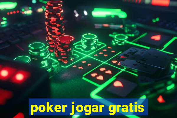 poker jogar gratis