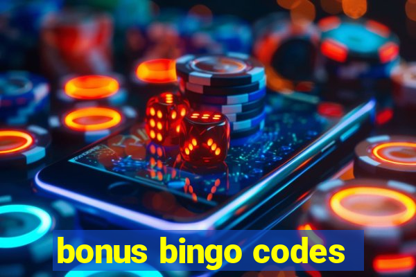 bonus bingo codes