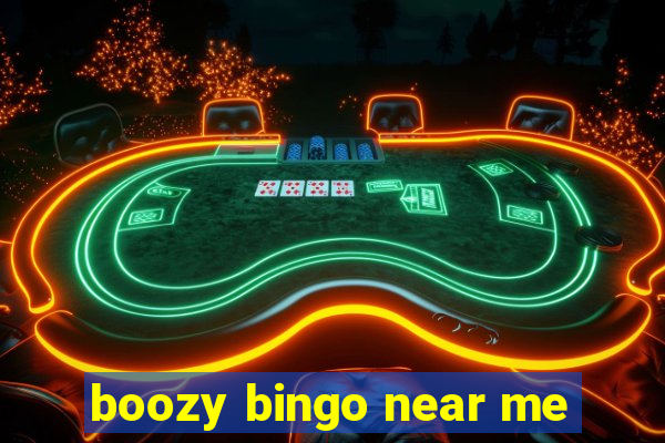 boozy bingo near me