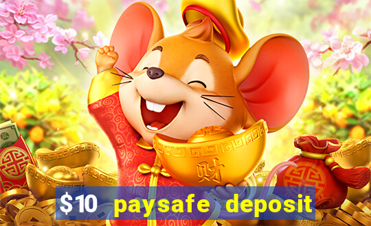 $10 paysafe deposit casino nz