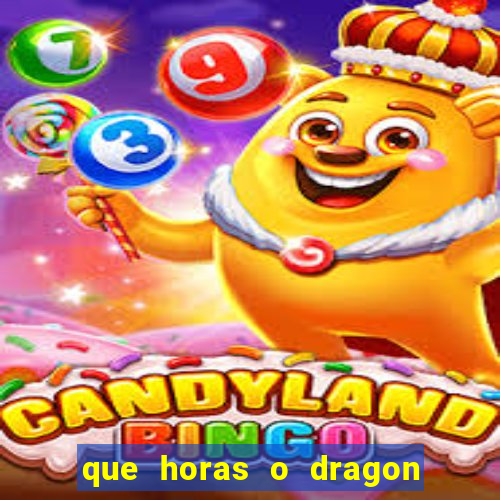 que horas o dragon fortune paga