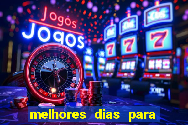 melhores dias para jogar fortune tiger