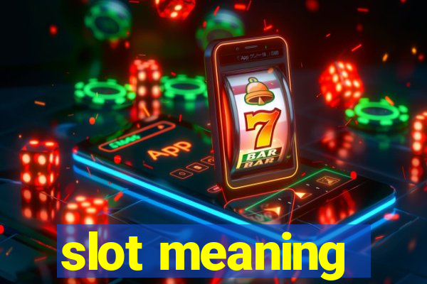 slot meaning