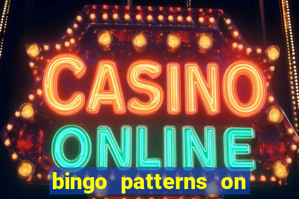 bingo patterns on slot machines