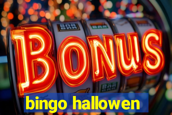 bingo hallowen