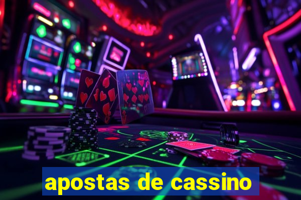 apostas de cassino