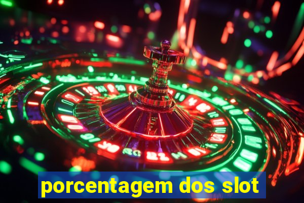 porcentagem dos slot