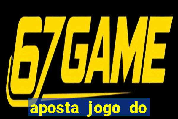 aposta jogo do flamengo hoje