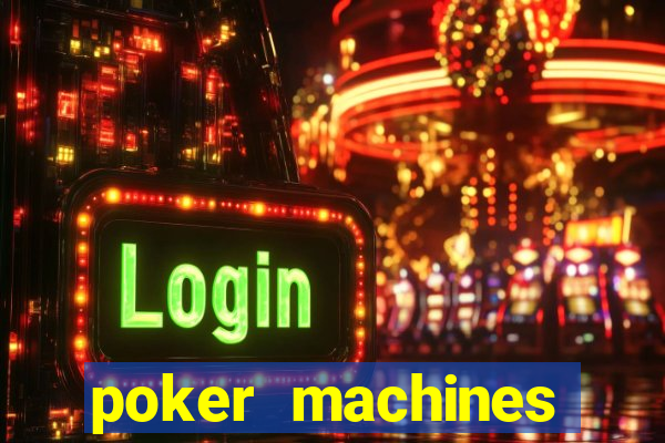 poker machines games free slots