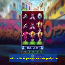 athletico paranaense palpite