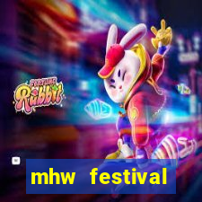 mhw festival schedule 2024