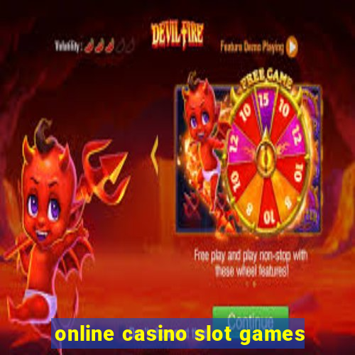 online casino slot games